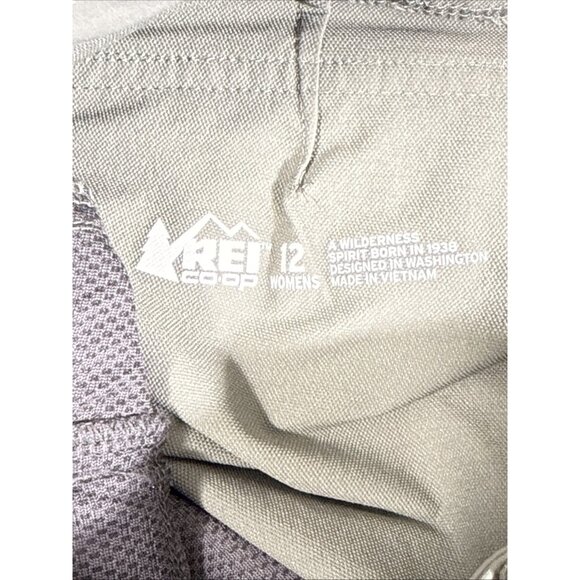 REI Coop Screenline Hybrid Pants Womens Size 12 Gray/Green Performance Stretch - Picture 10 of 15